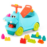 B. Locbloc Hippo Ride-On with Blocks